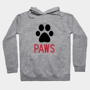 PAWS - A DOG'S FOOTPRINT Hoodie